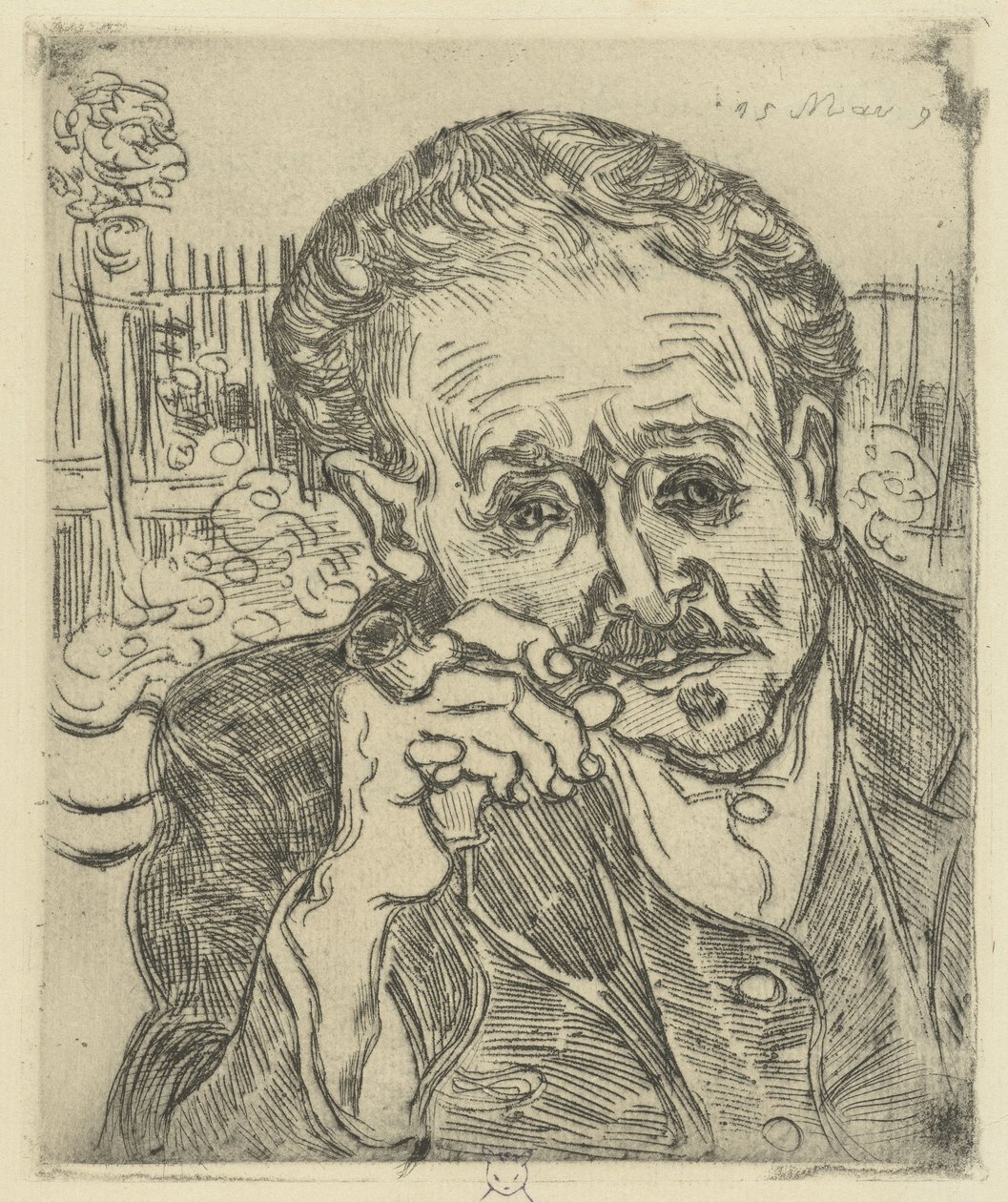 Portrait of Dr. Gachet by Vincent van Gogh