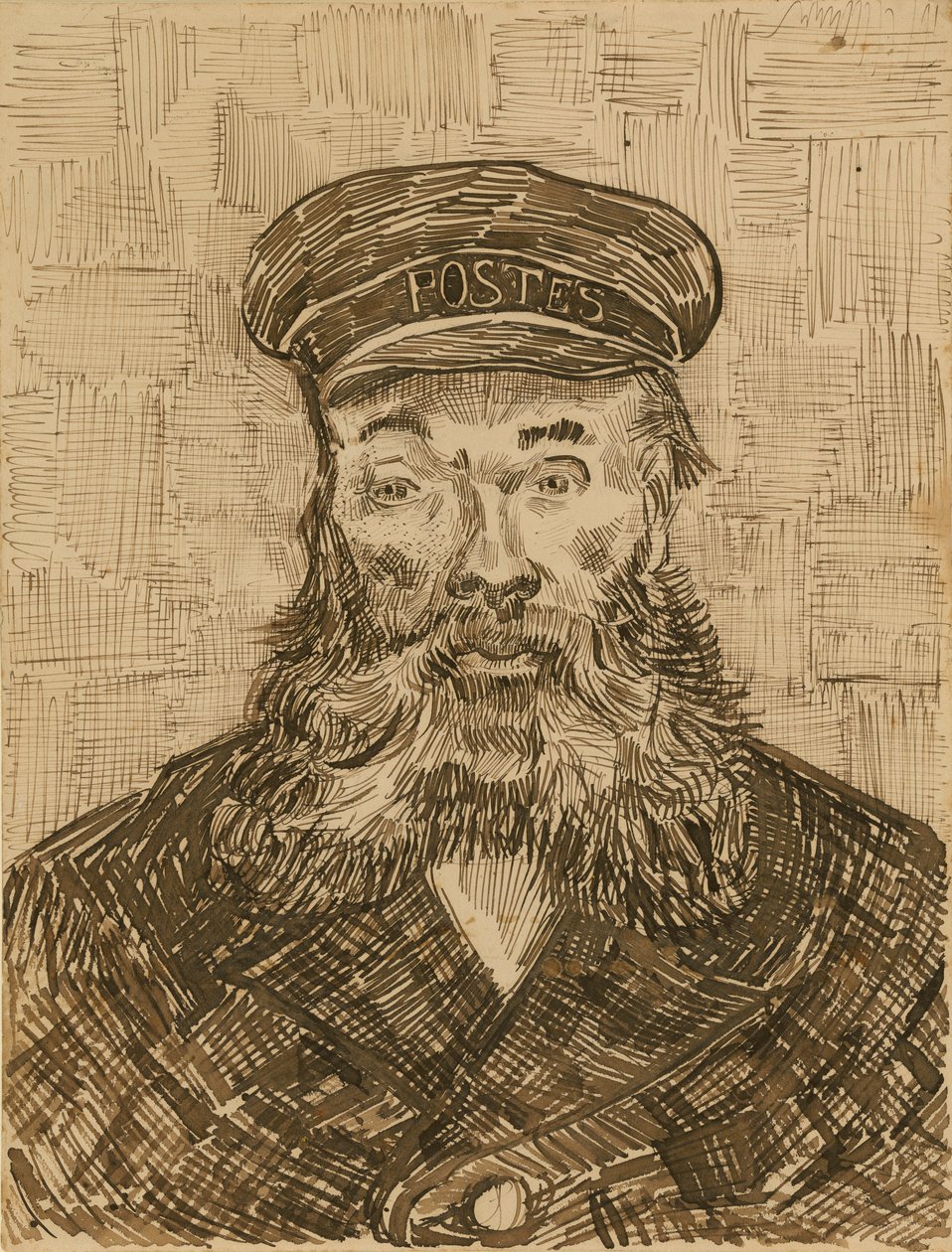 Portrait of Joseph Roulin by Vincent van Gogh