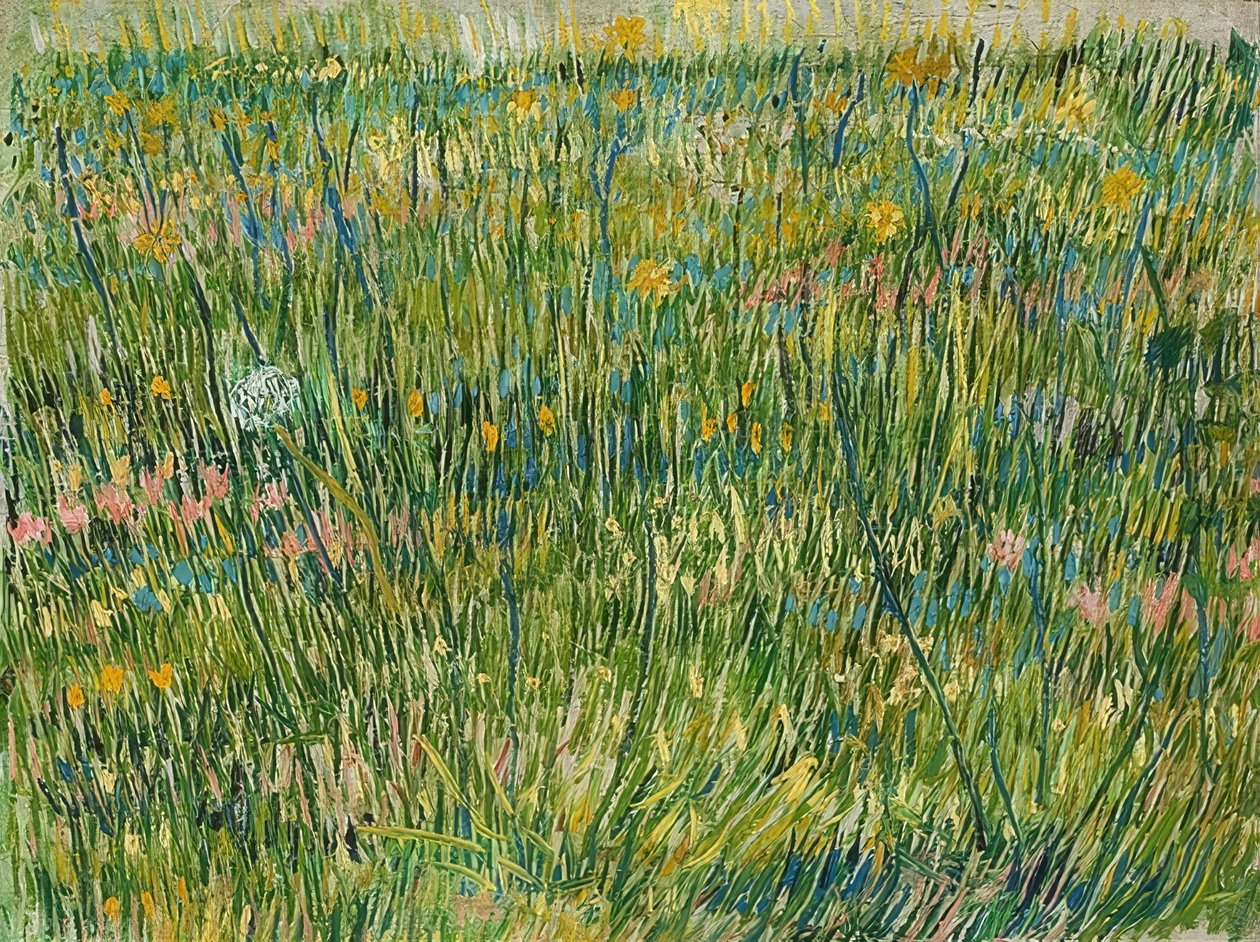 Piece of Turf. 1887 by Vincent van Gogh