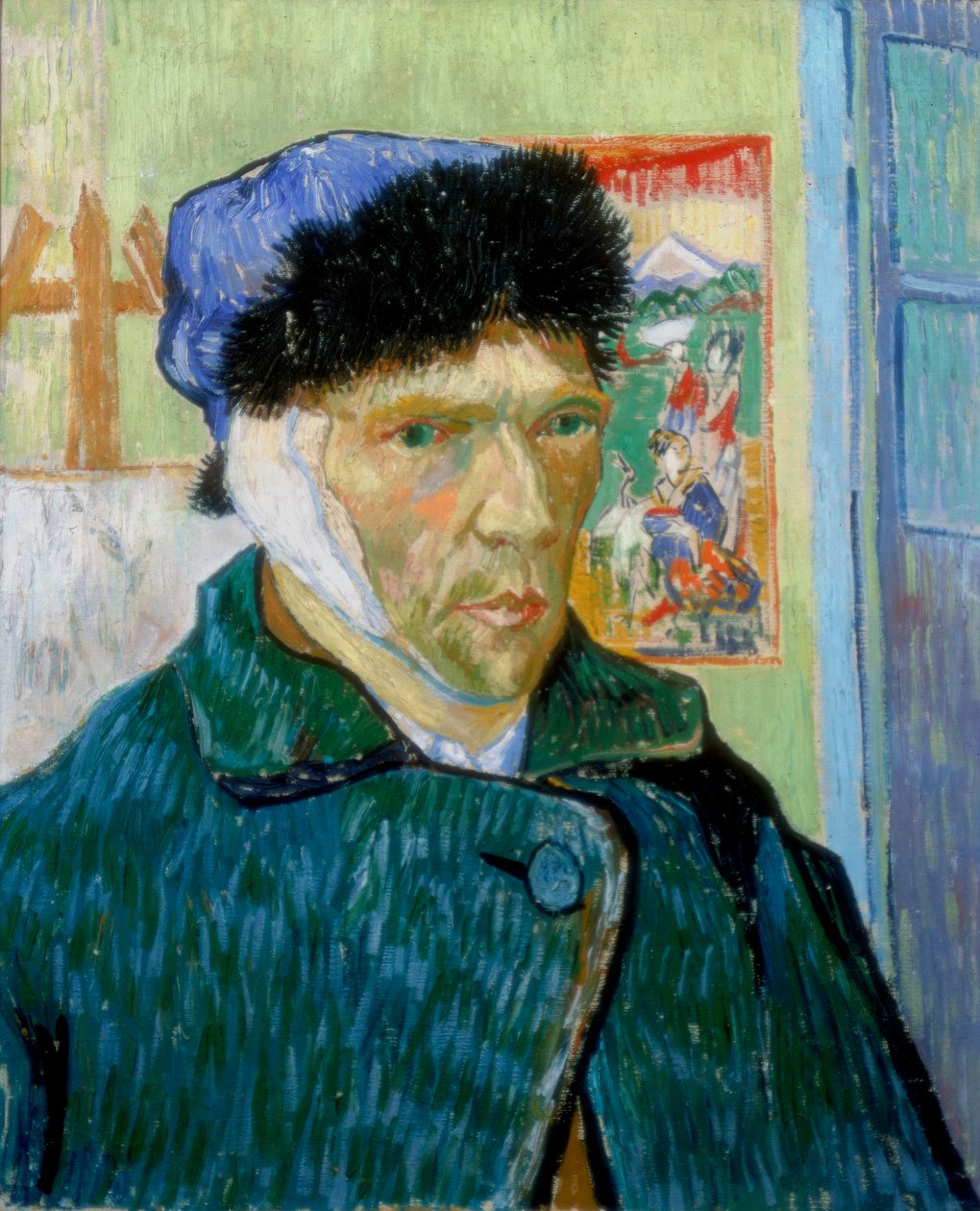 Self-Portrait with Bandaged Ear by Vincent van Gogh