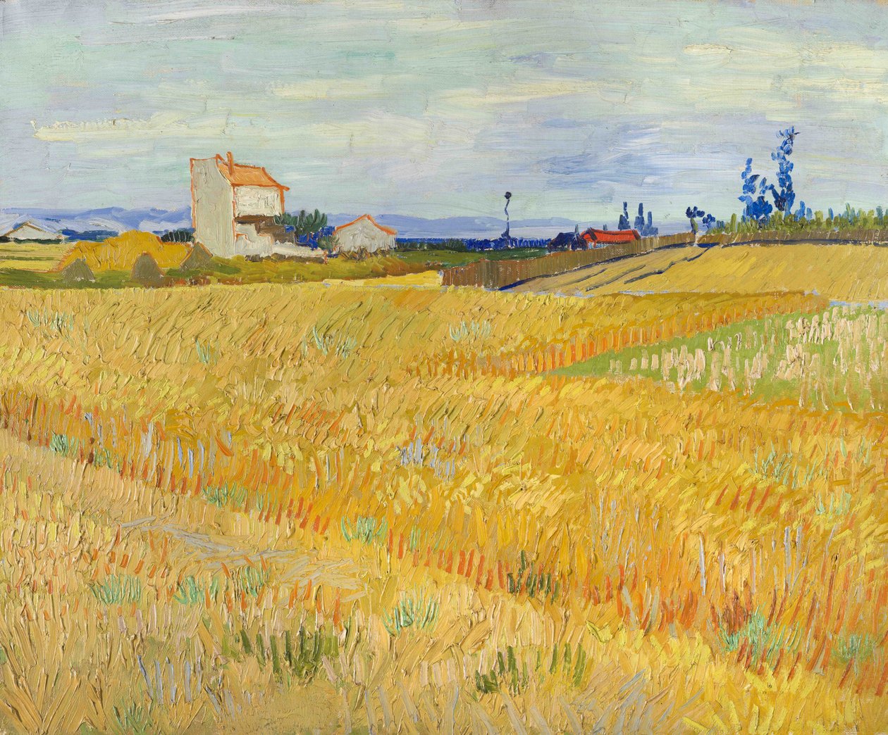 Wheat Field by Vincent van Gogh