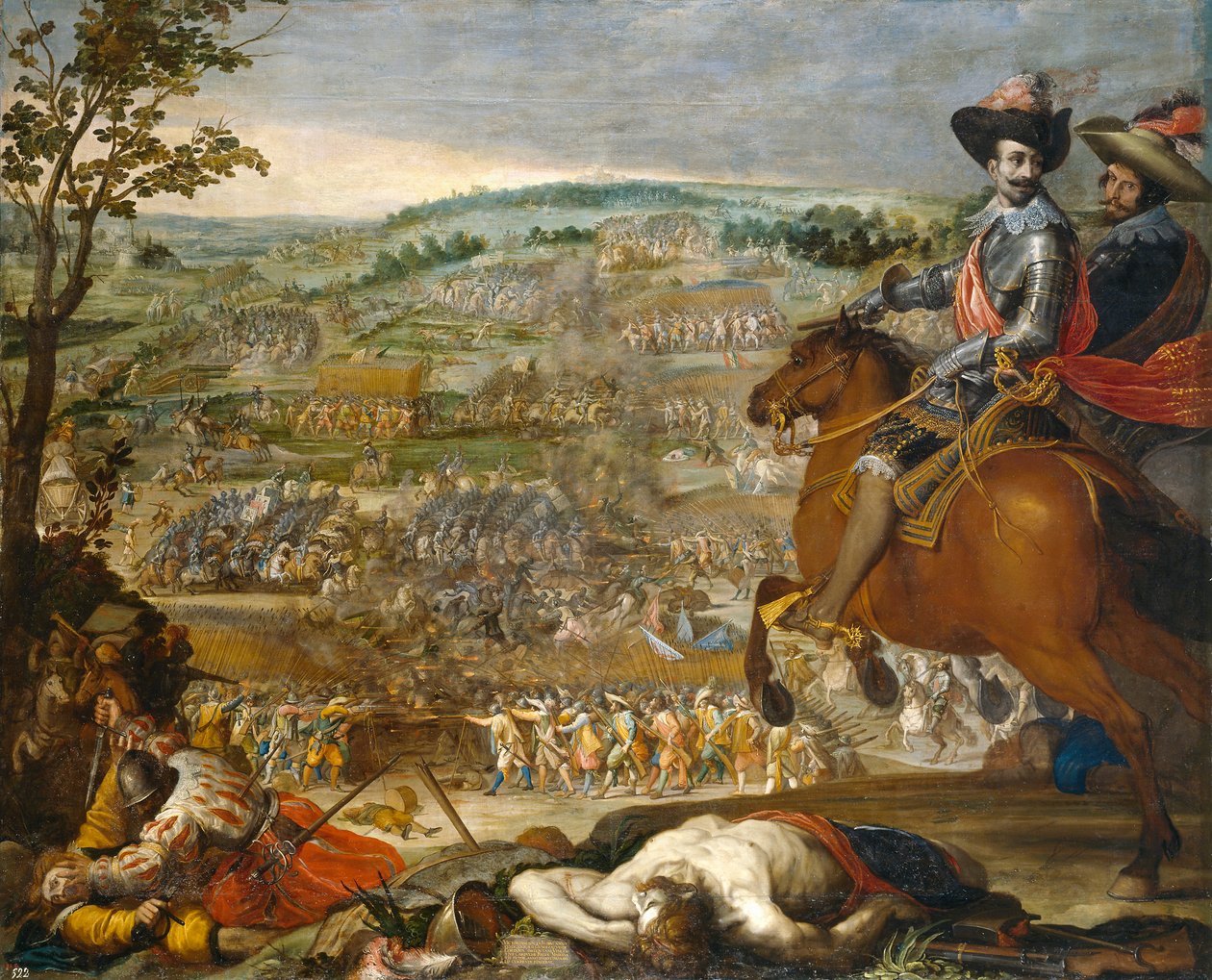 The Victory of Fleurus by Vincenzo Carducci