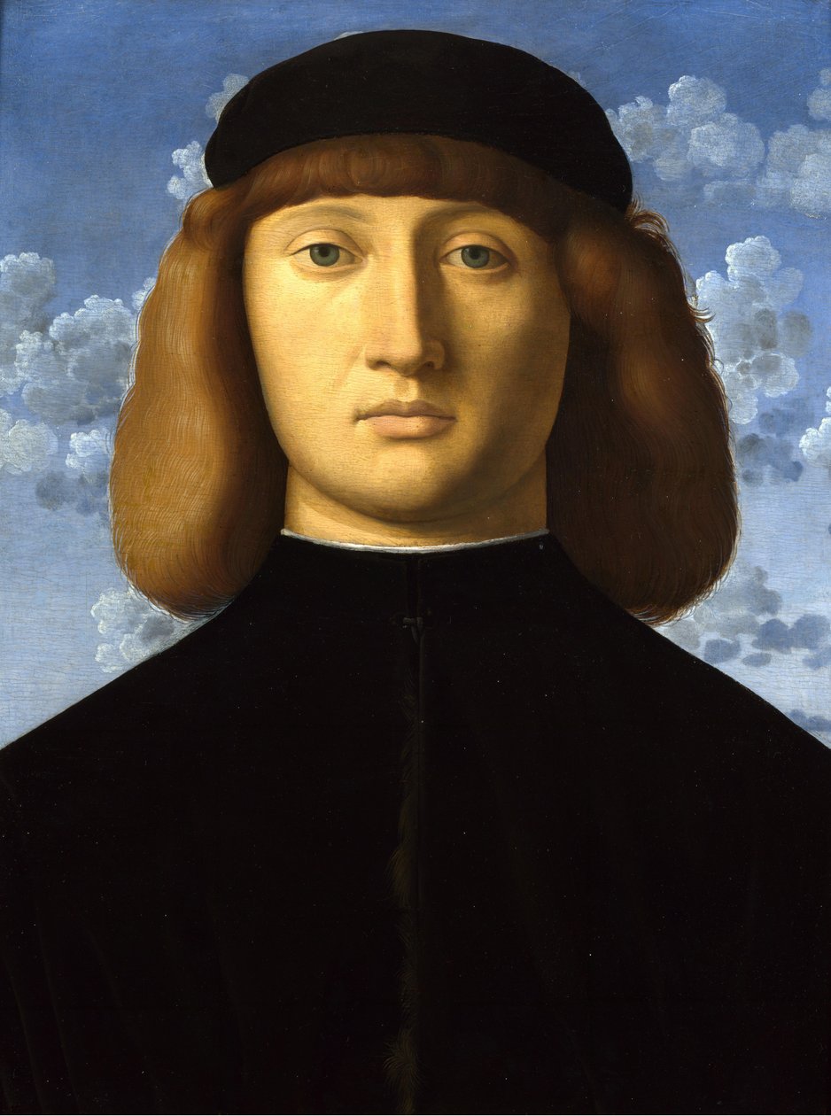 Portrait of a Young Man by Vincenzo di Biagio Catena