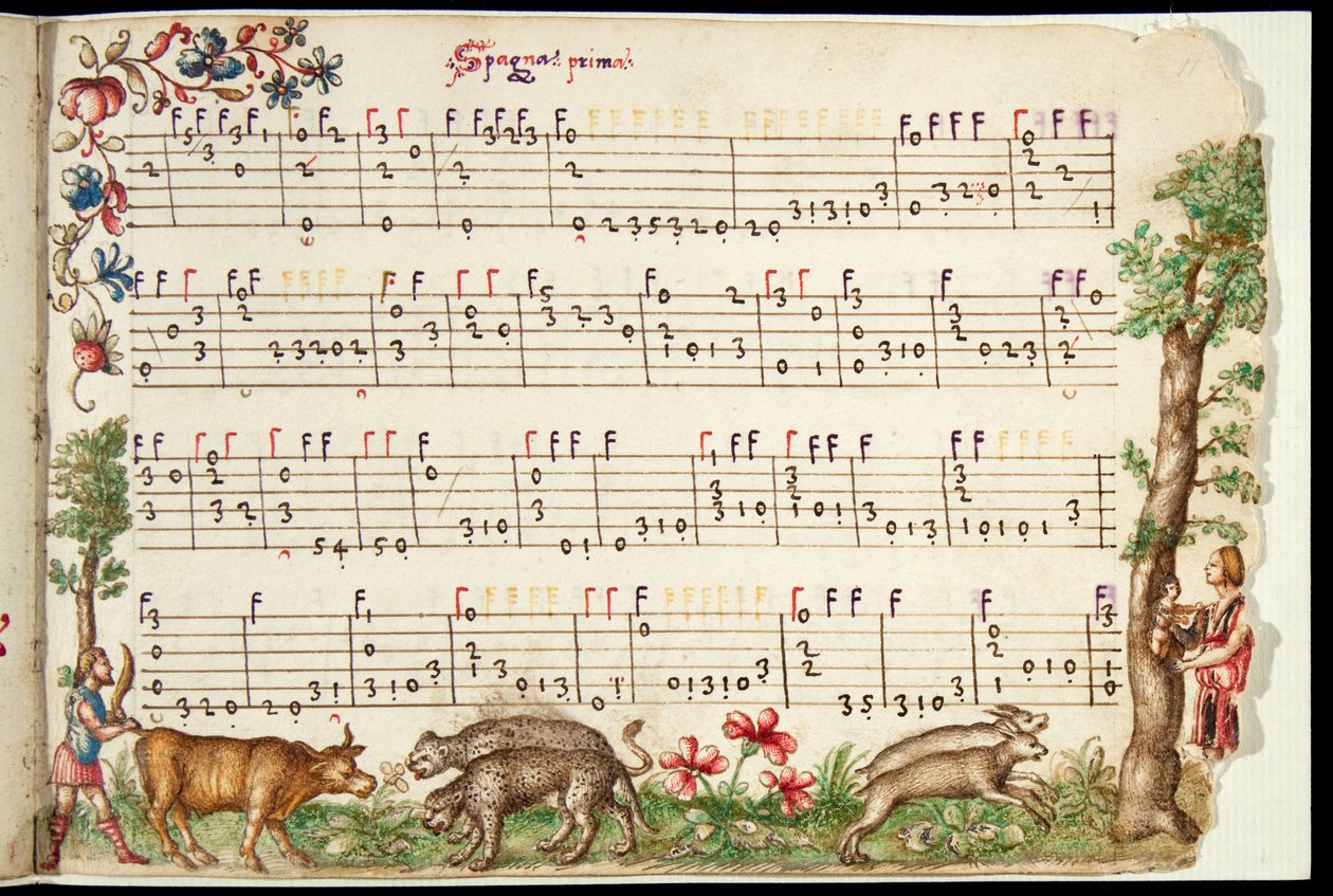 Composition, c.21 by Vincenzo Capirola