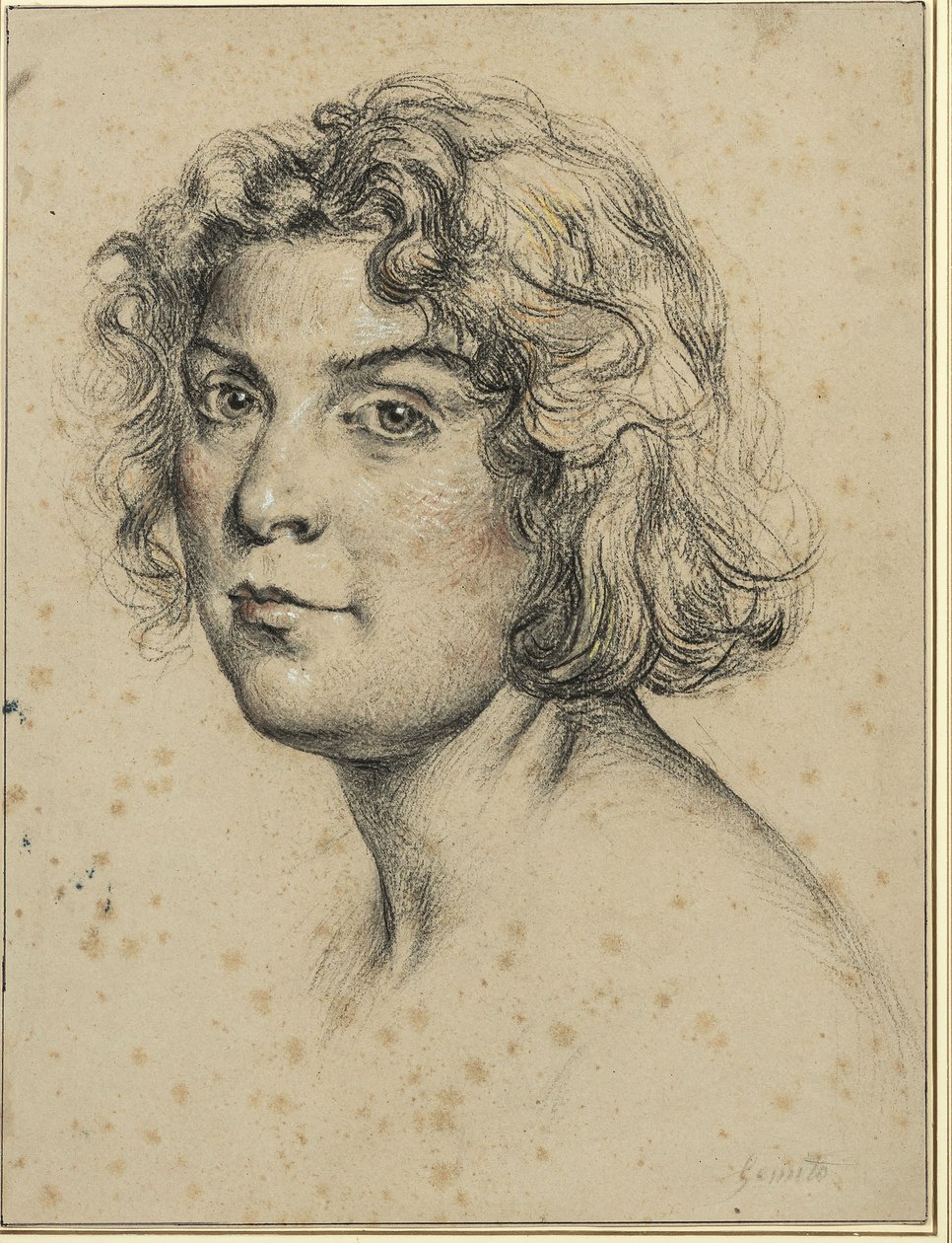 Portrait of a Woman by Vincenzo Gemito