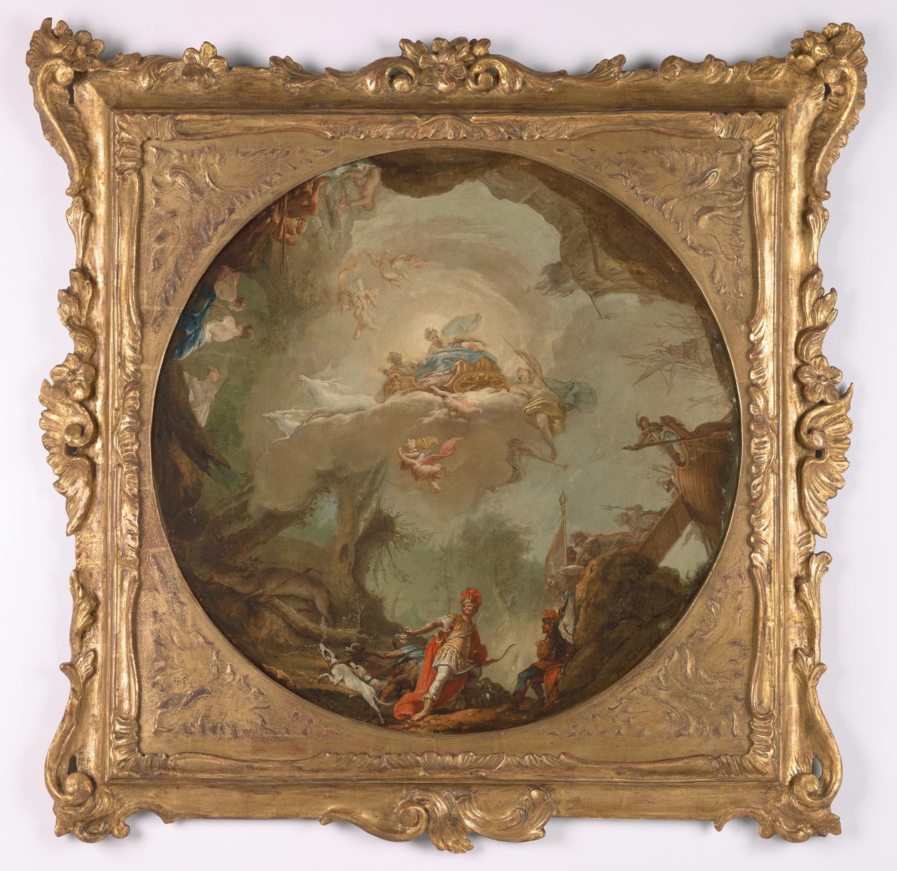 The Hunt of Agamemnon by Vinzenz Fischer