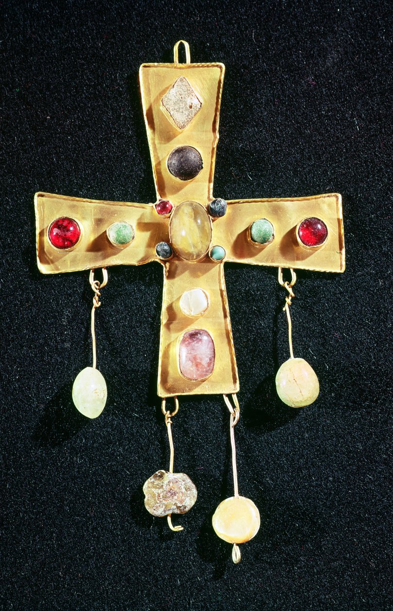 Cross, from the Torredonjimeno Treasure by Visigothic