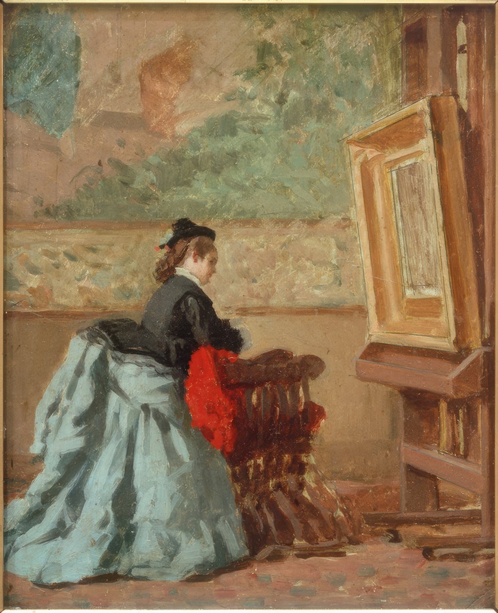 In the Studio by Vito d Ancona