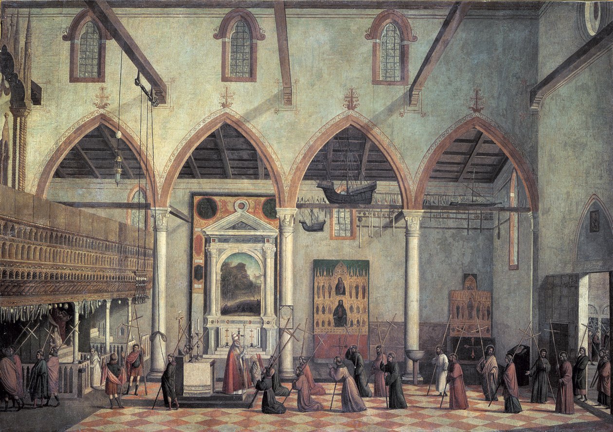 Apparition of the Crucified of Mount Ararat in the Church of Sant