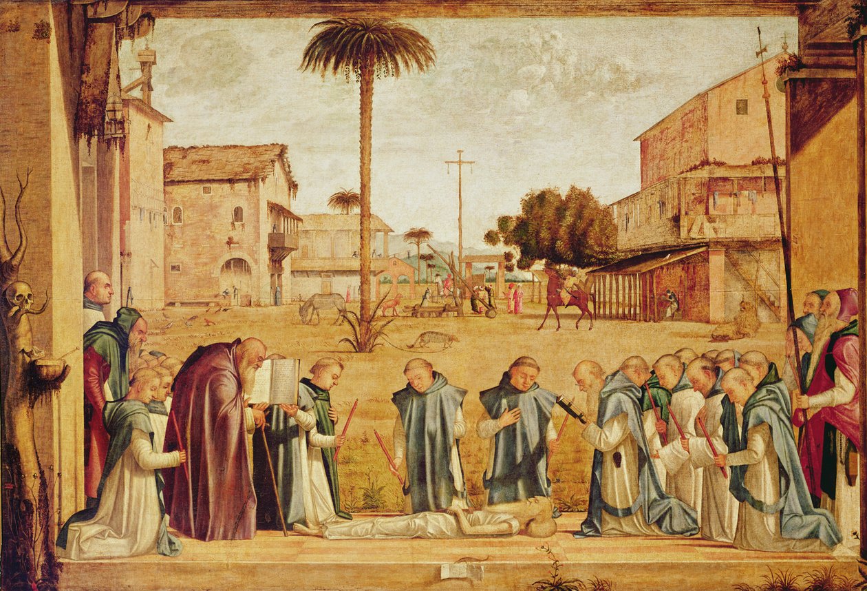 Burial of St. Jerome by Vittore Carpaccio