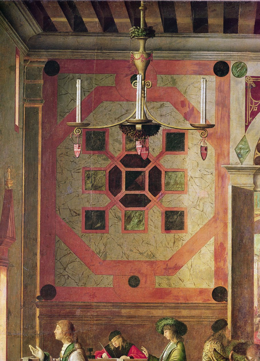 Departure of the English Ambassadors (detail) by Vittore Carpaccio