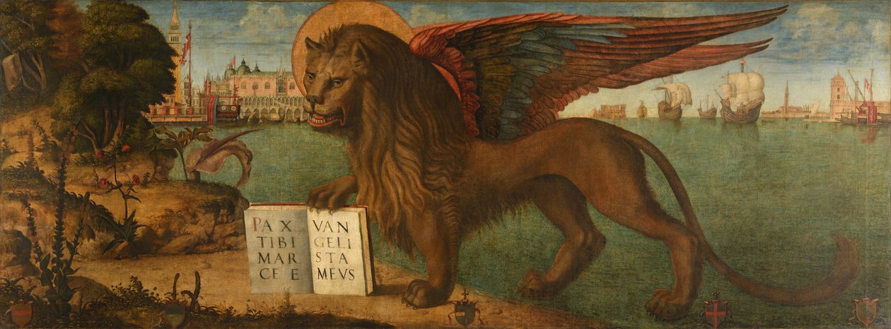 Marching Lion of Saint Mark by Vittore Carpaccio