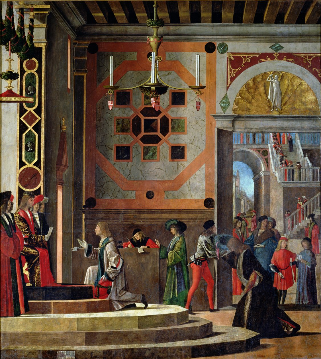 The Departure of the English Ambassadors by Vittore Carpaccio