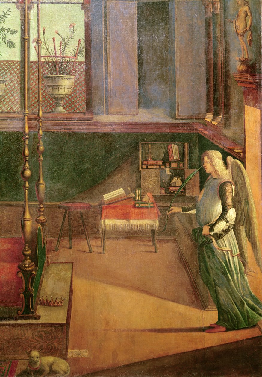 The Dream of Saint Ursula (detail) by Vittore Carpaccio