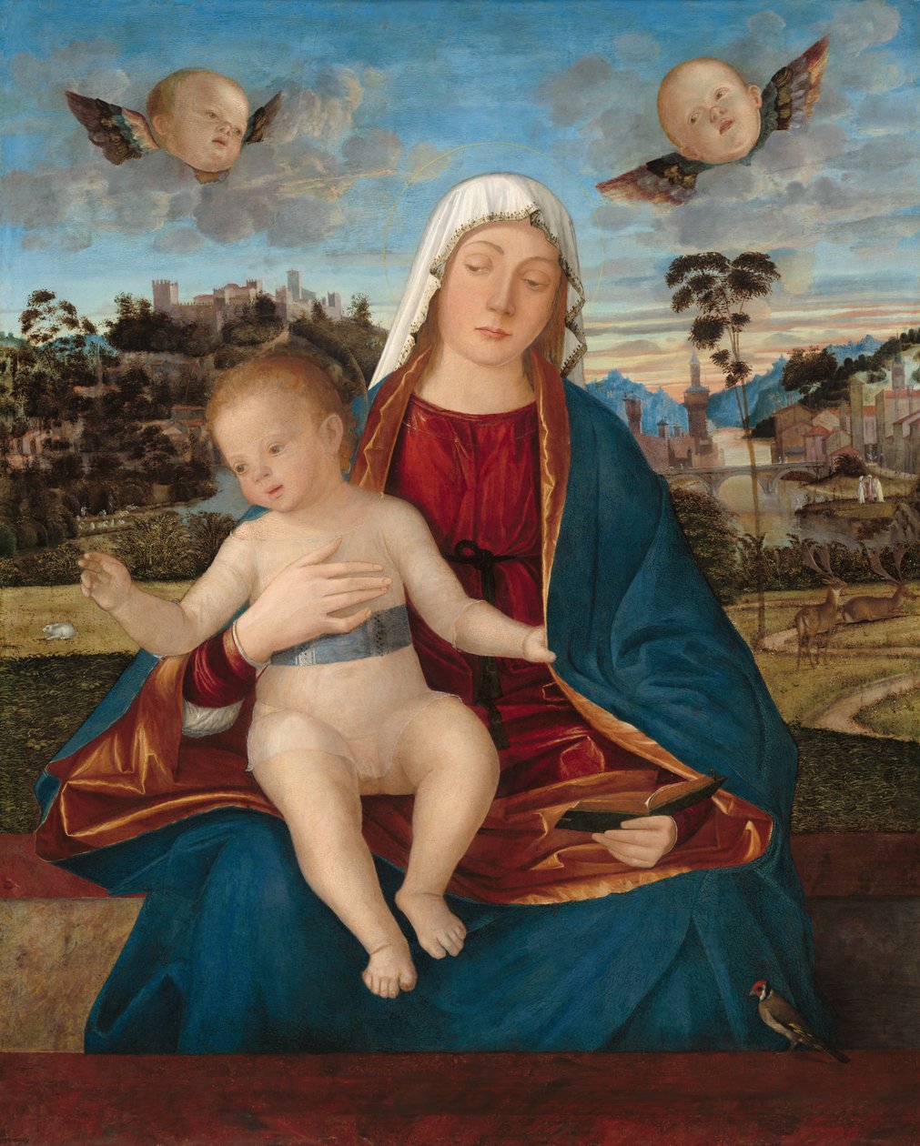 Vittore Carpaccio - Madonna and Child Blessing by Vittore Carpaccio