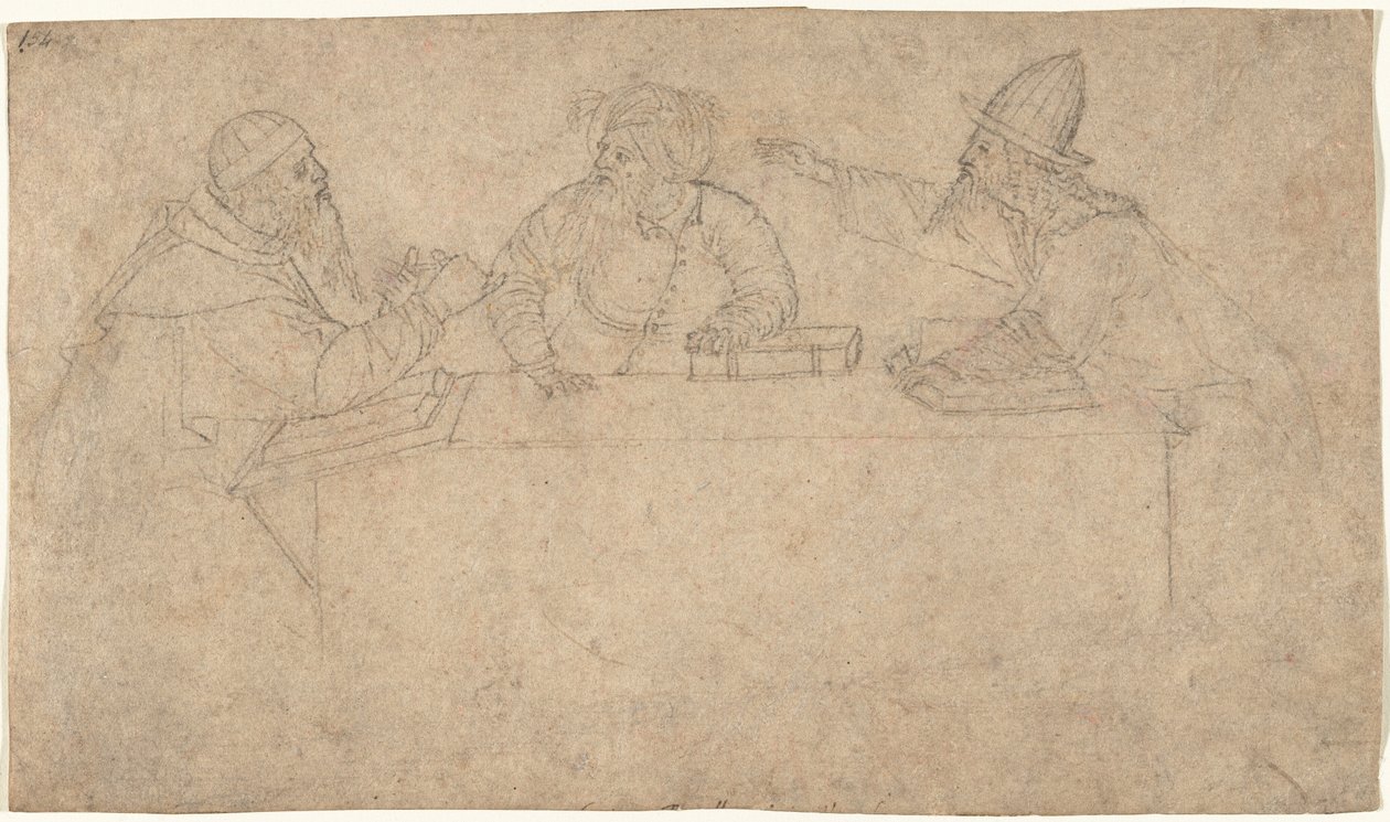 Three Philosophers by Vittore Carpaccio