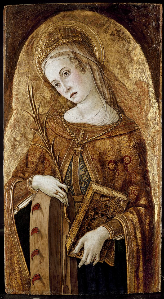 St. Catherine of Alexandria by Vittore Crivelli