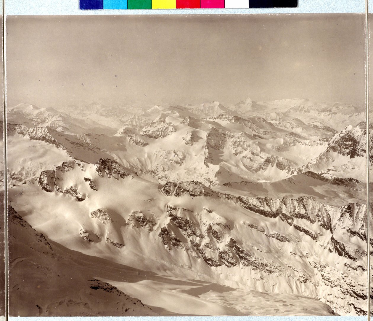 Alps Panorama by Vittorio Sella