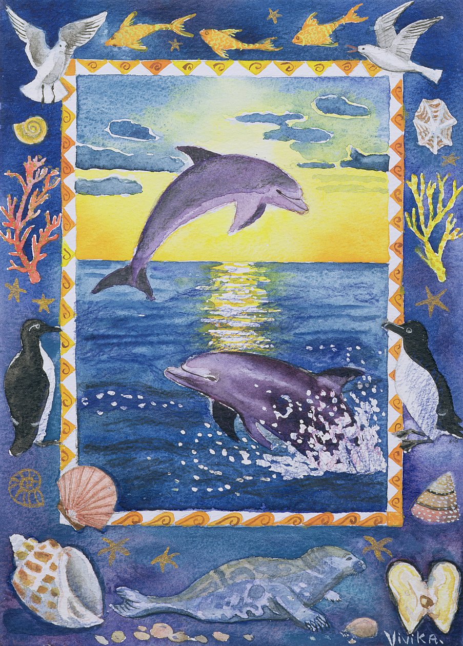 Dolphin by Vivika Alexander