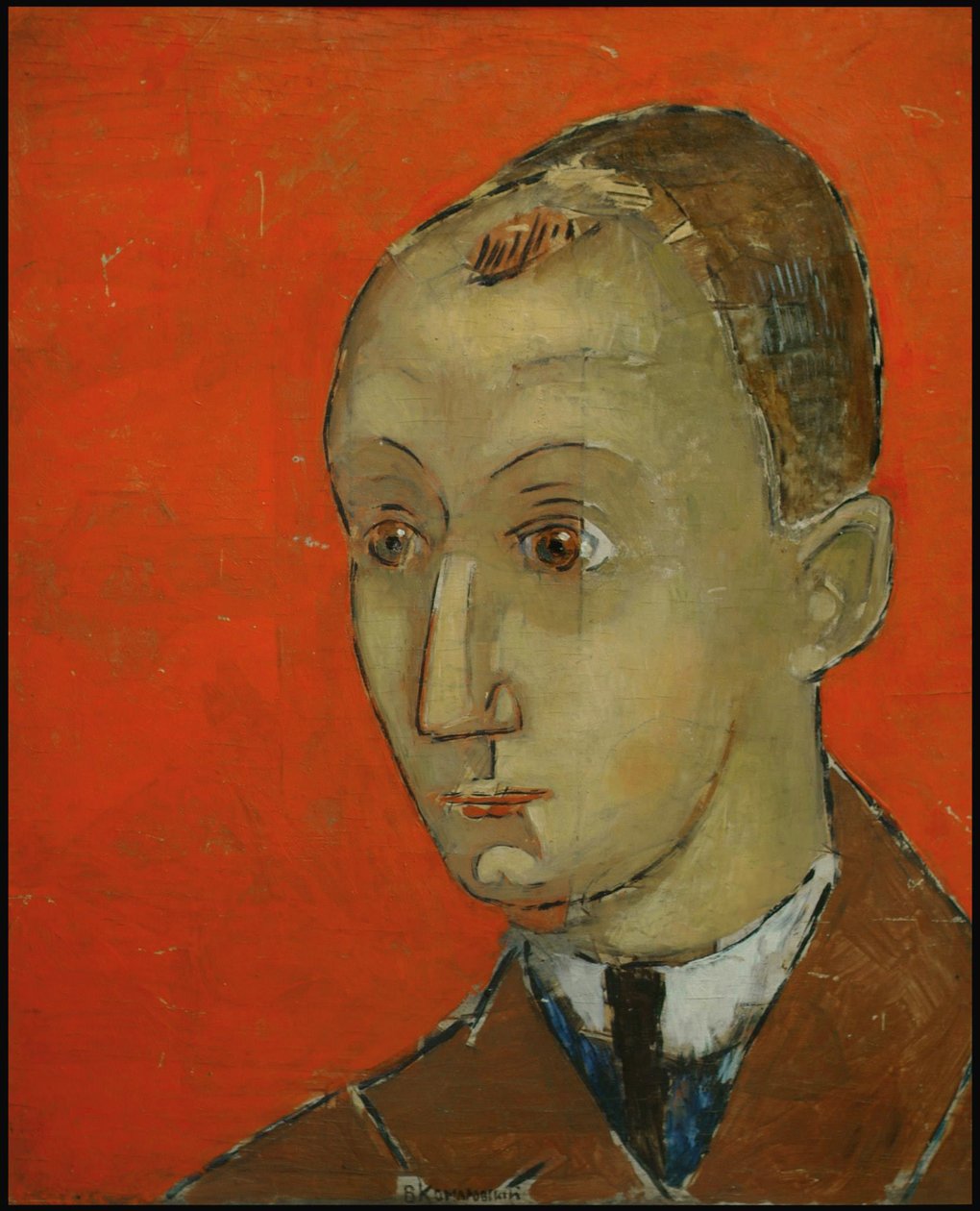 Self-Portrait, 1920s by Vladimir Alexeevich Komarovsky