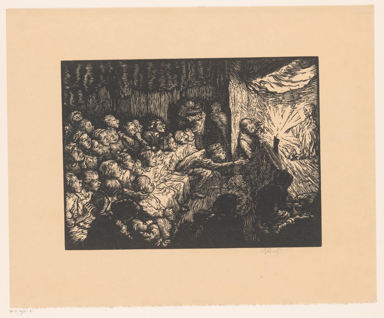 Puppet Theater by Vladimir Silovsky (signed by artist)