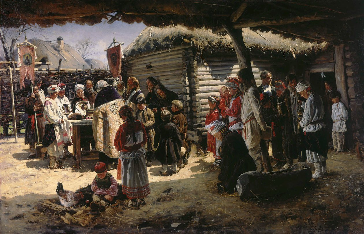 An Easter Prayer by Vladimir Yegorovich Makovsky