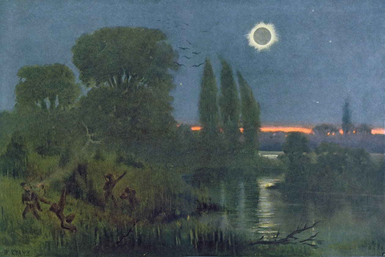 Total Eclipse of the Sun, Illustration from 