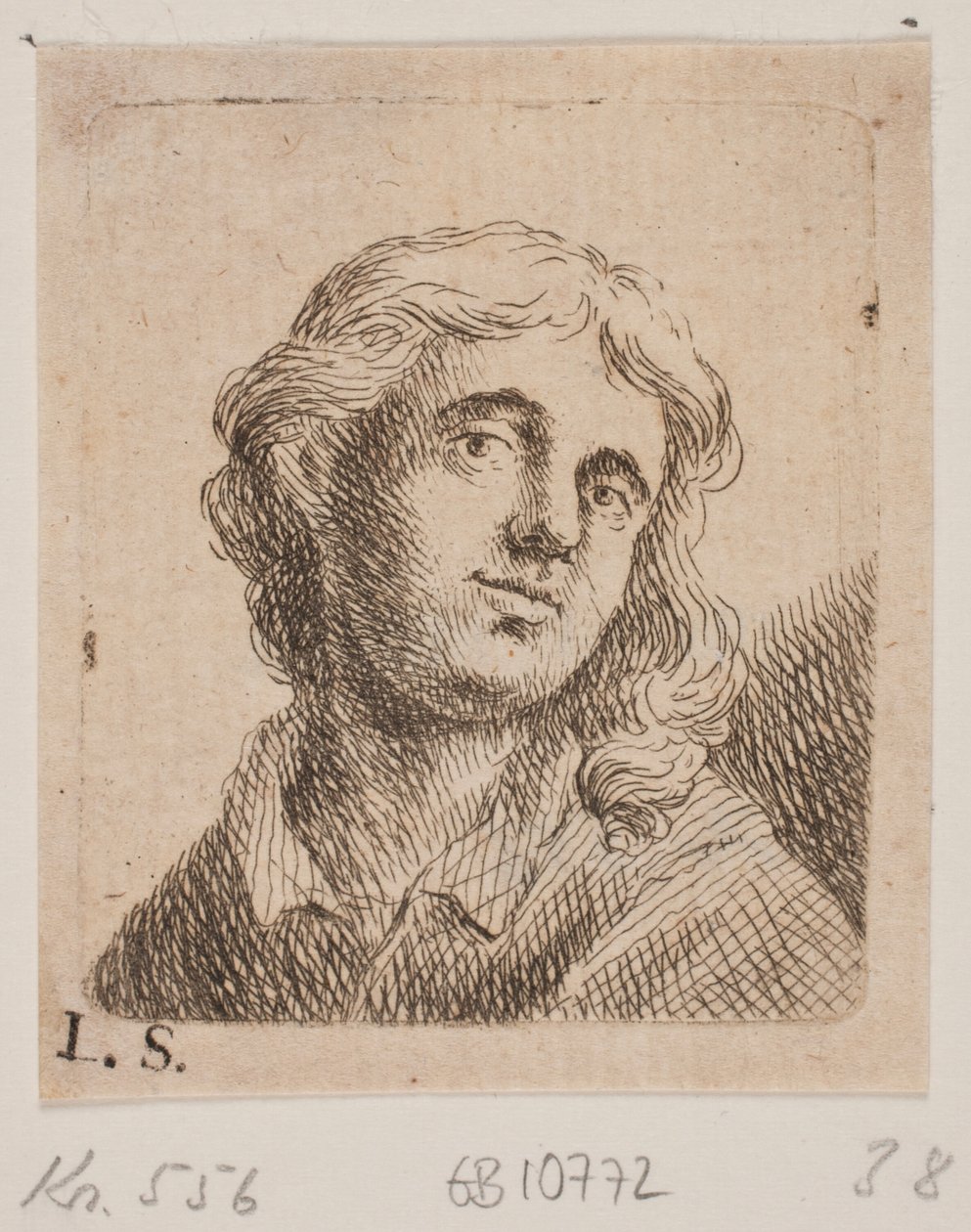 Bust of a Young Man by W.A. Müller