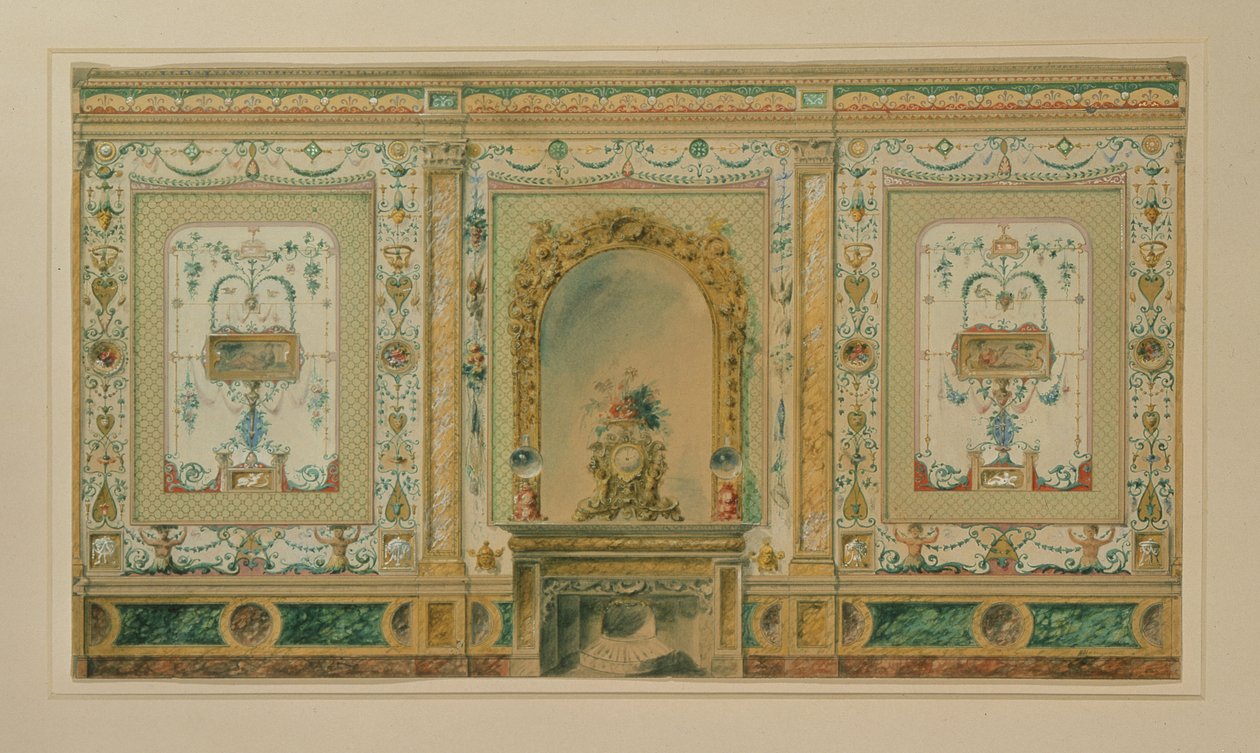 Design for Interior of Osborne House by W.H. Homann