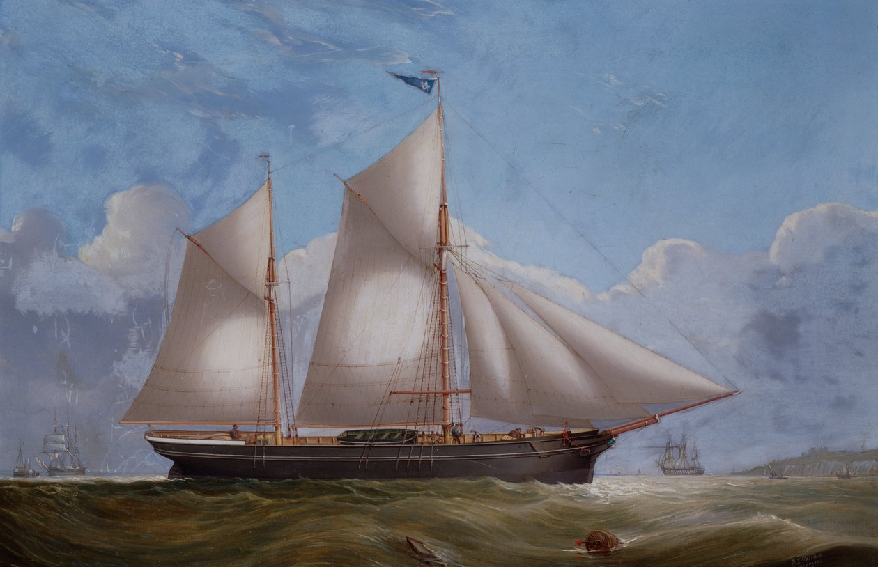 Shipping off Sunderland by W.T. Baldwin