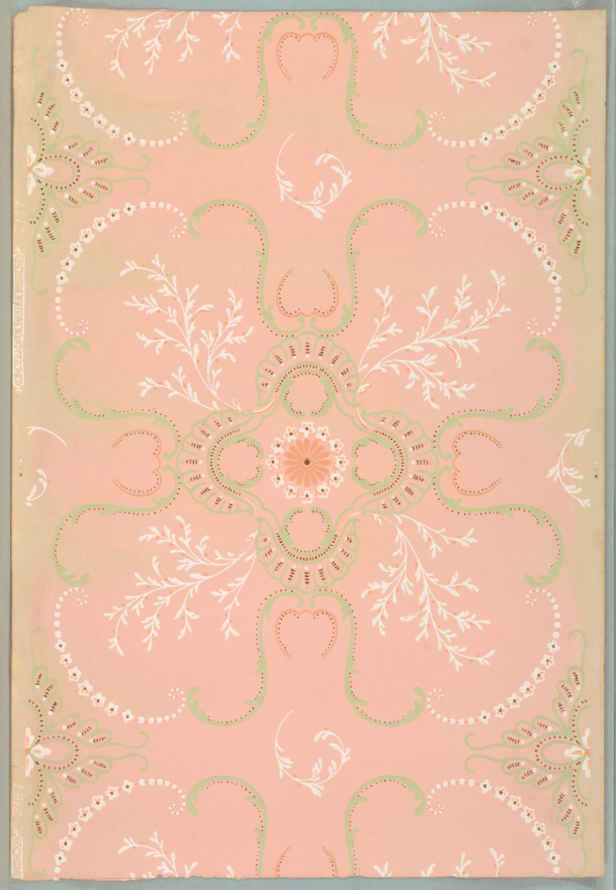 Ceiling paper by W. Campbell and Co.