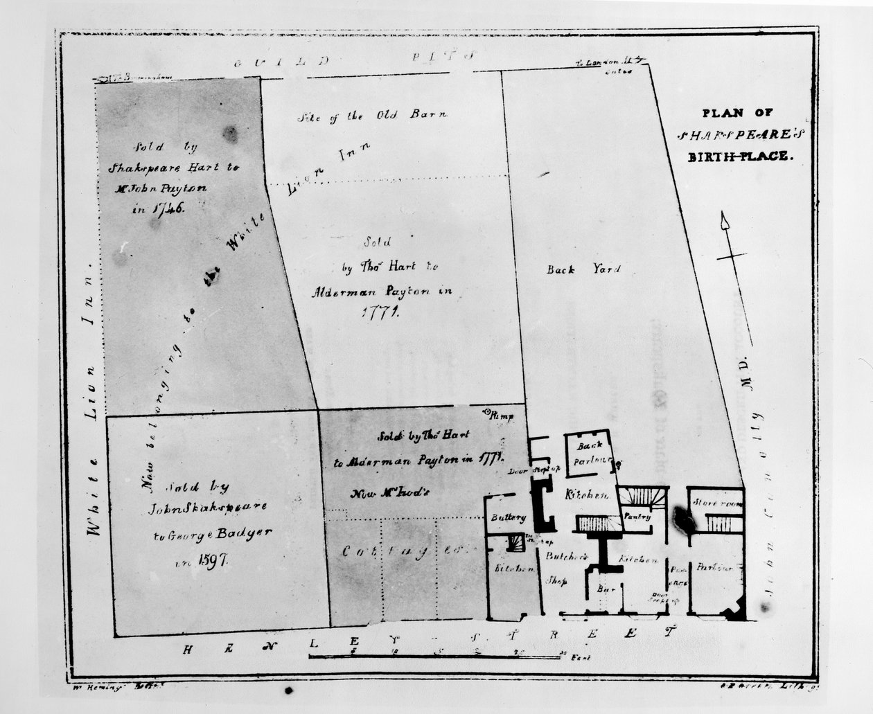 Plan of Shakespeare