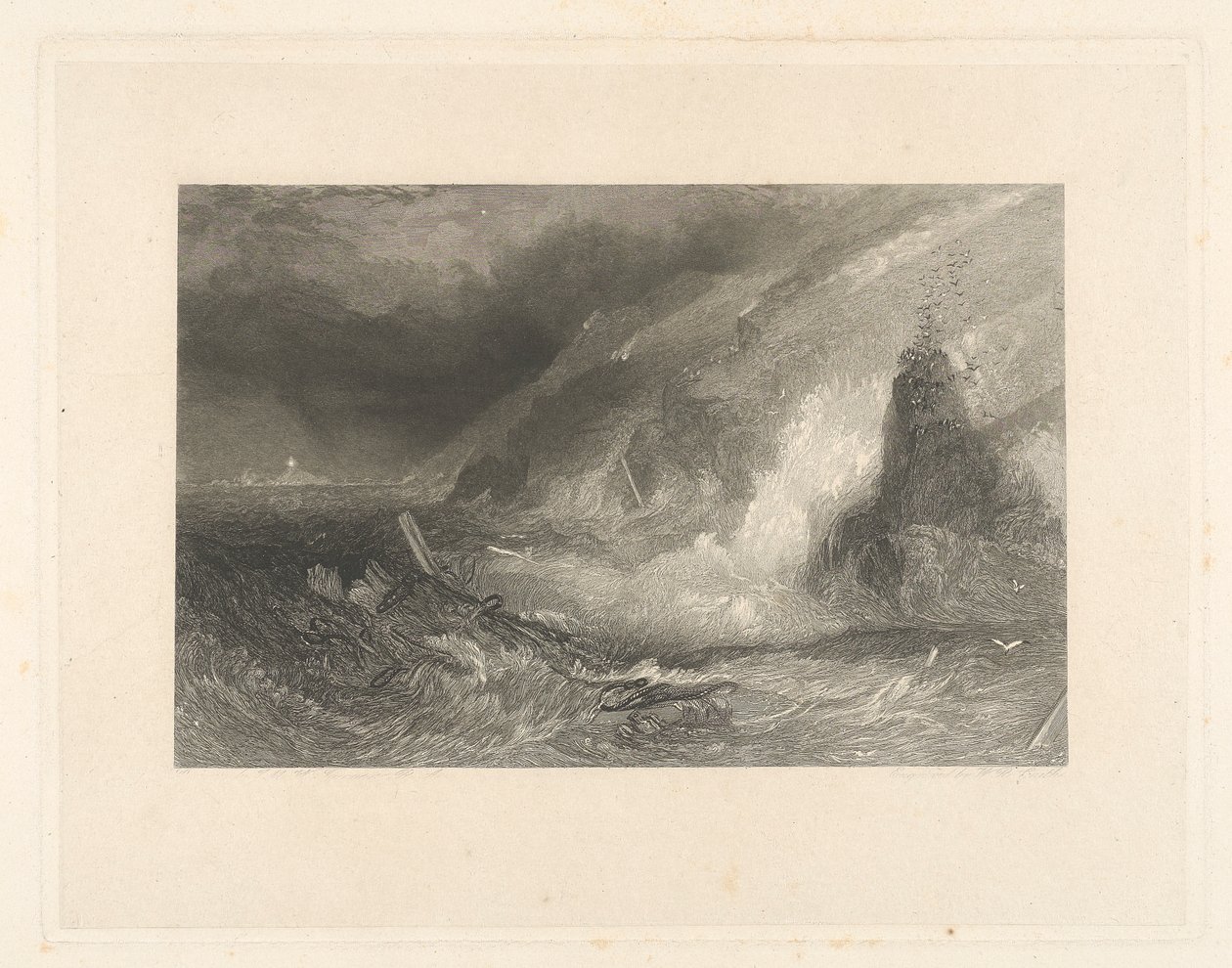 Longships Lighthouse, Lands End by W. R. Smith