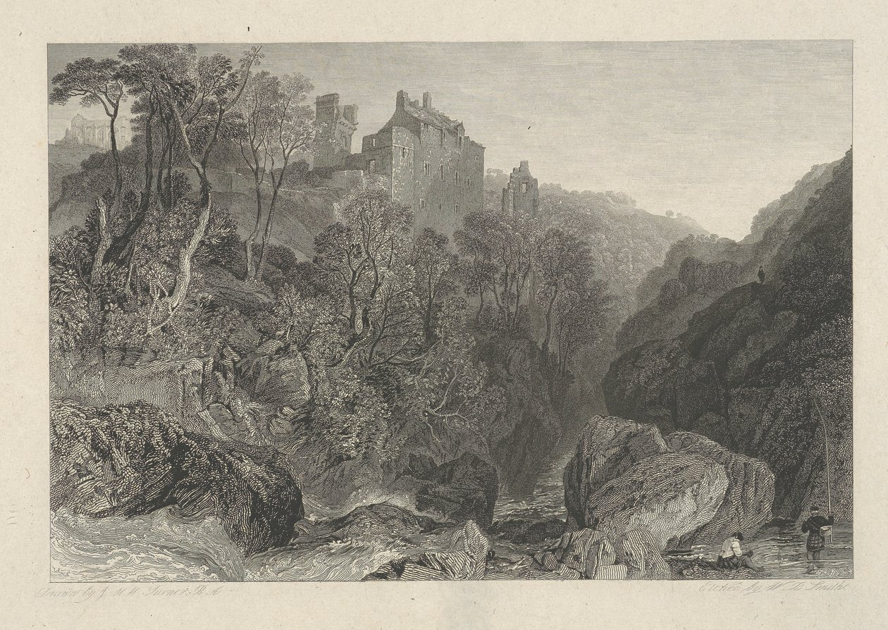 Rosslyn Castle by W. R. Smith