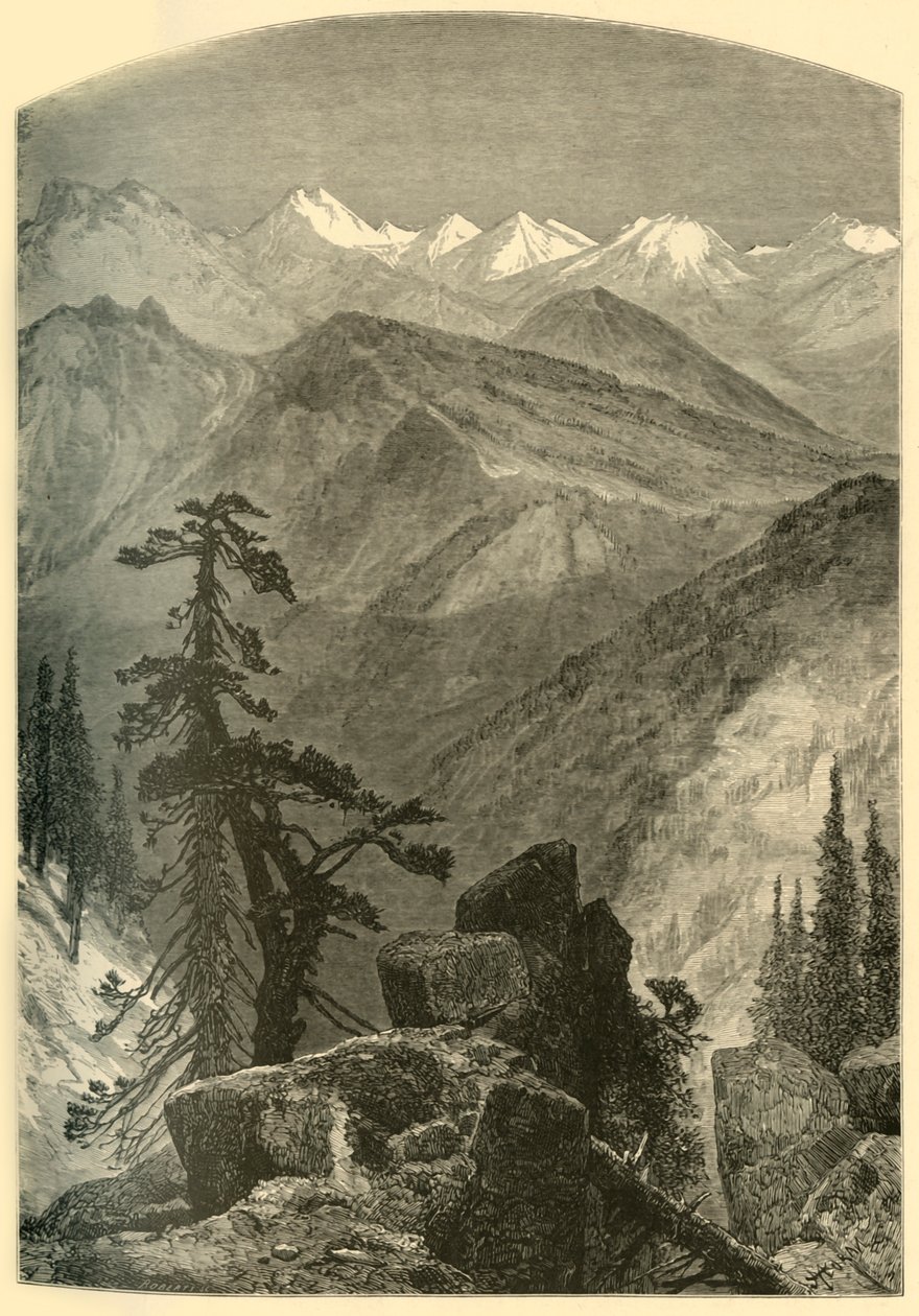 Summit of the Sierras by W. Roberts