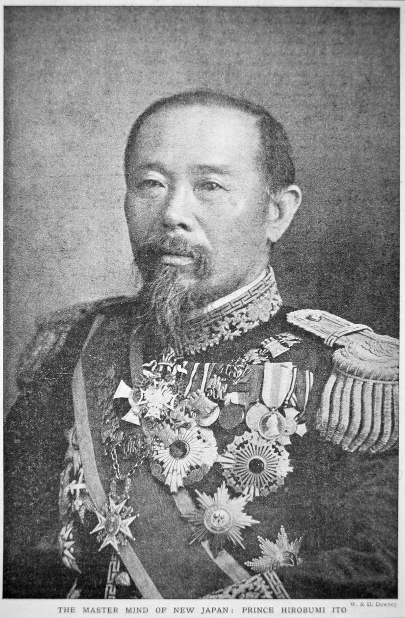 Prince Ito Hirobumi by W. and D. Downey