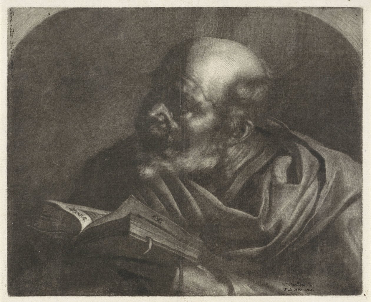 Bald Man by Wallerant Vaillant