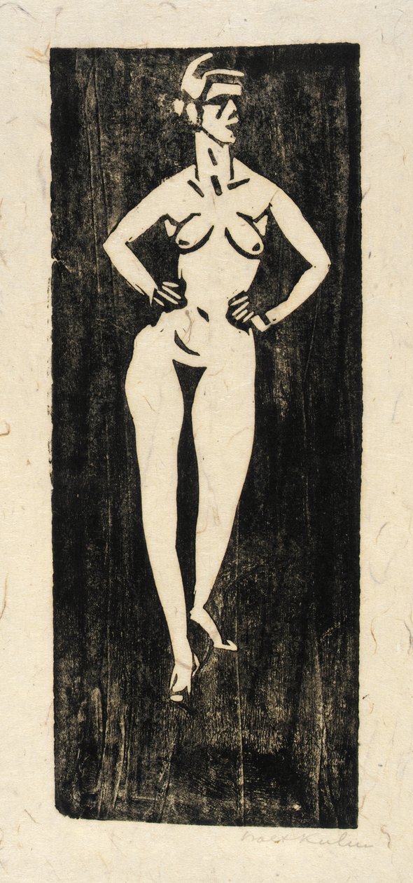 Standing Nude by Walt Kuhn