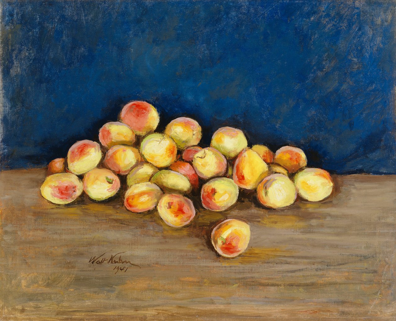 Peaches by Walt Kuhn