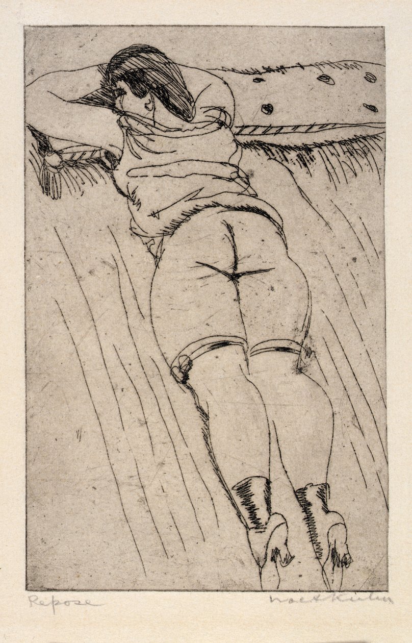 Repose by Walt Kuhn