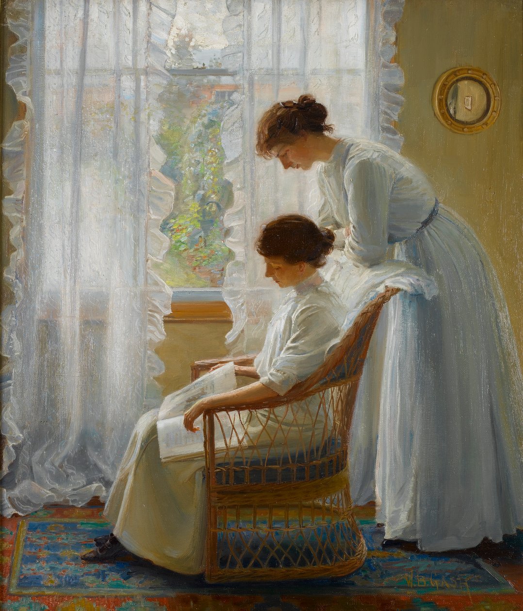 The New Book, c.1912 by Walter Bonner Gash