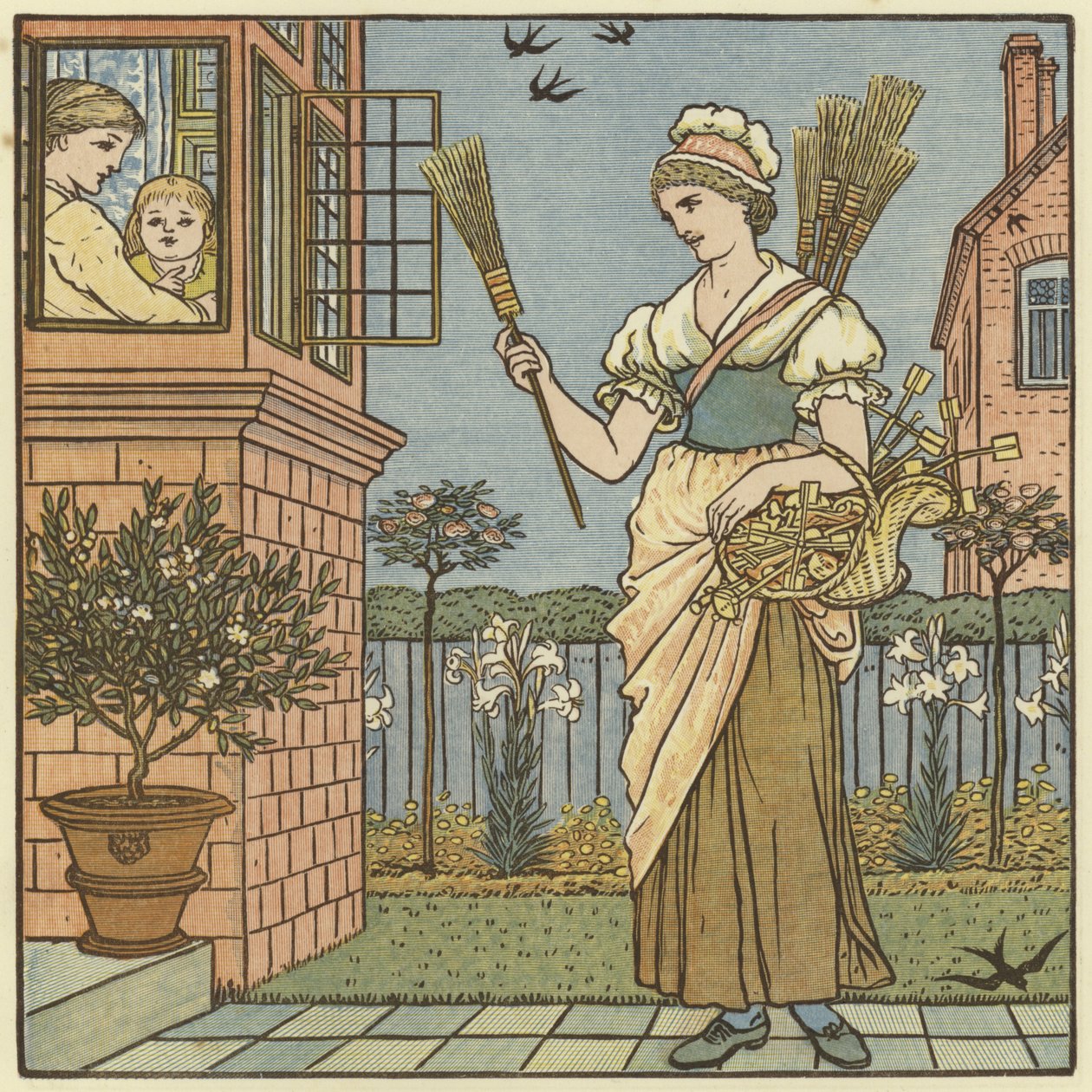 Buy a Broom by Walter Crane