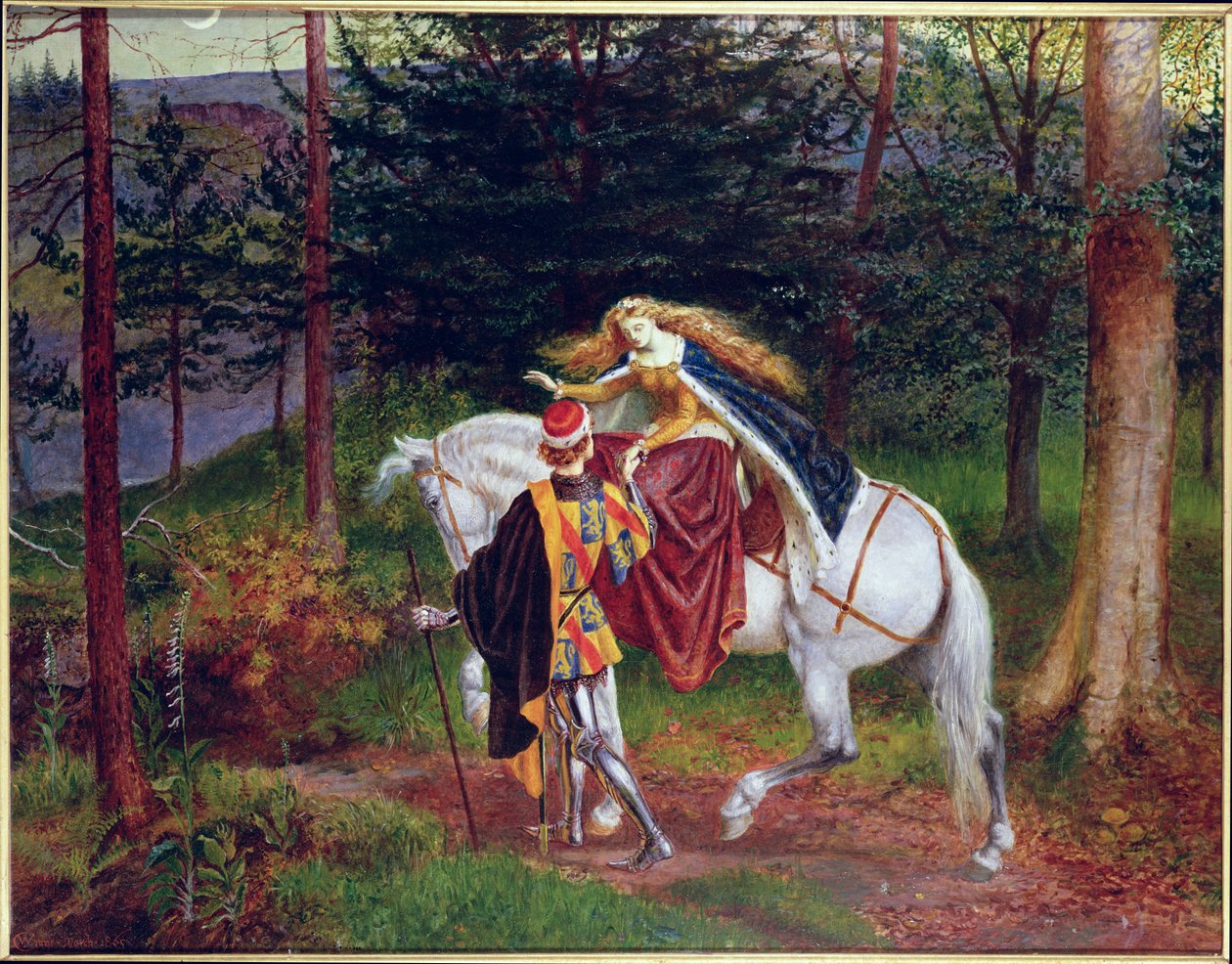 La Belle Dame Sans Merci by Walter Crane