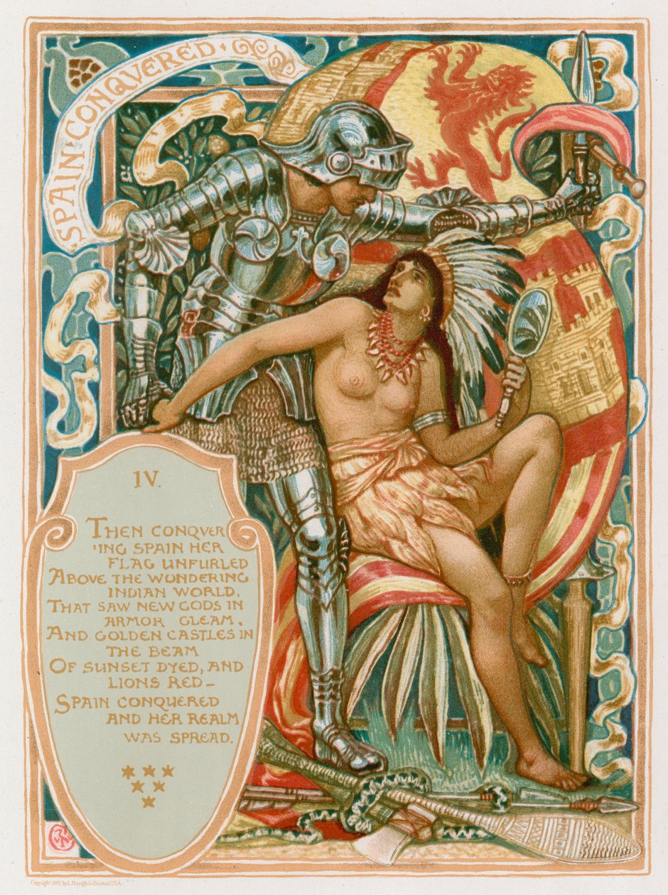 Spain Conquered by Walter Crane