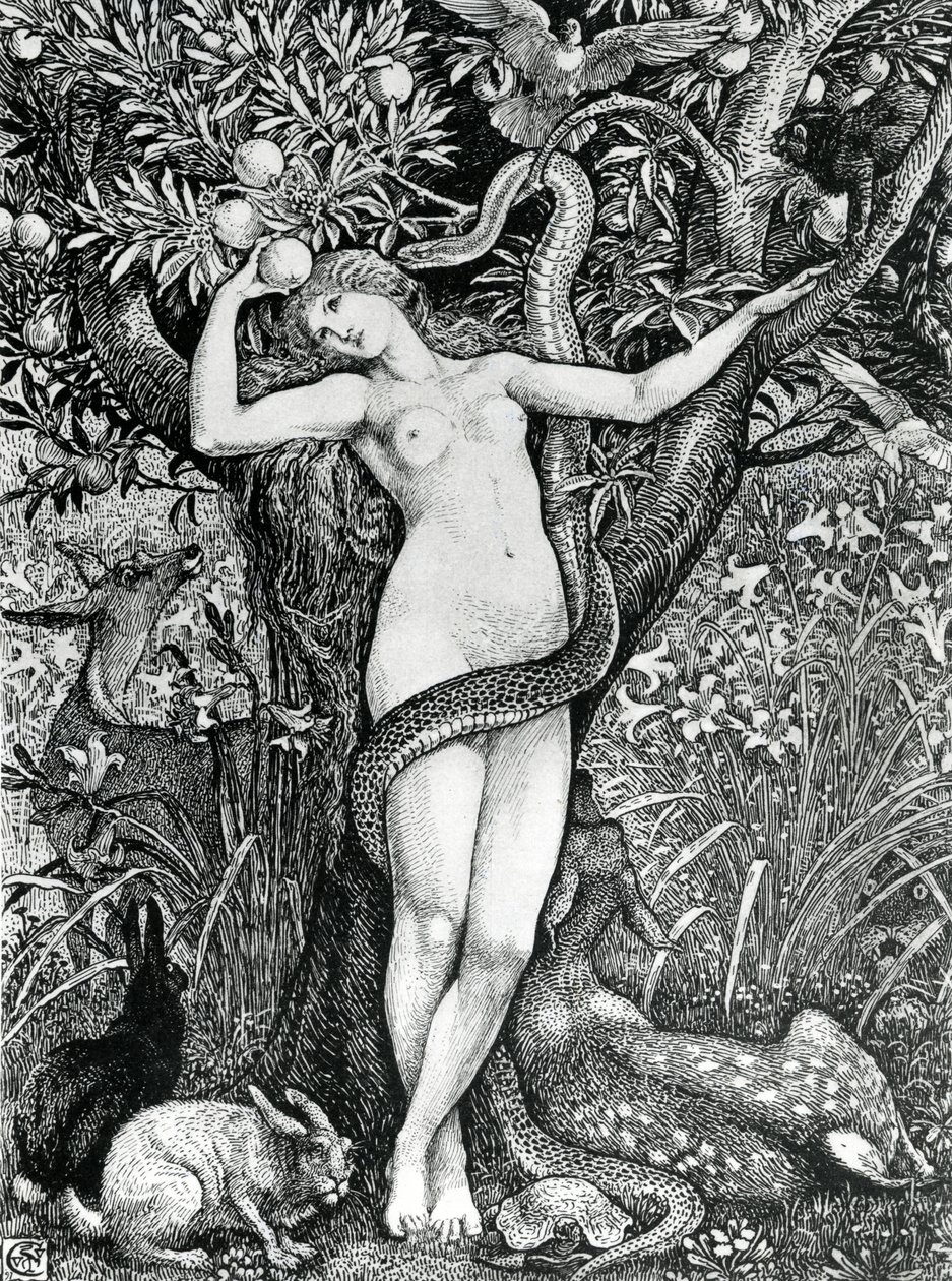 The Temptation of Eve by Walter Crane