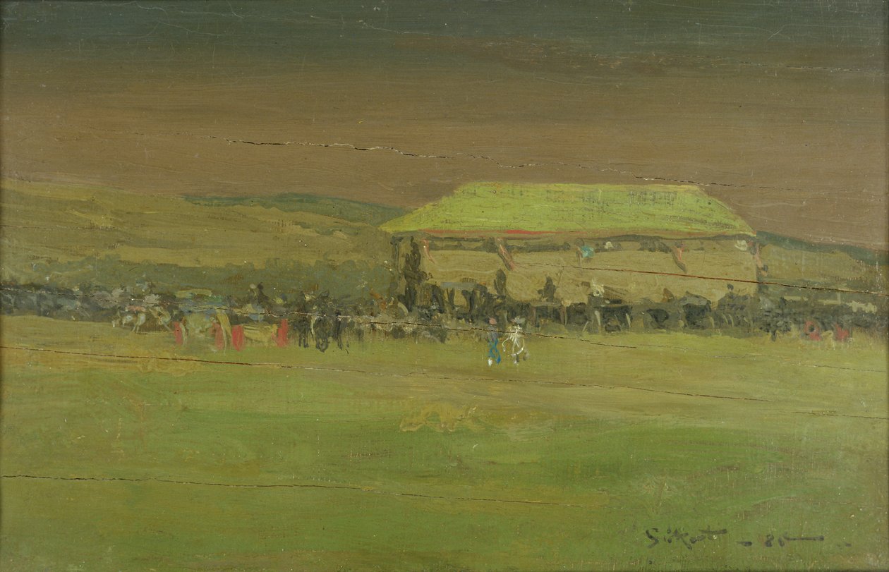 Dieppe Races, 1885 by Walter Richard Sickert