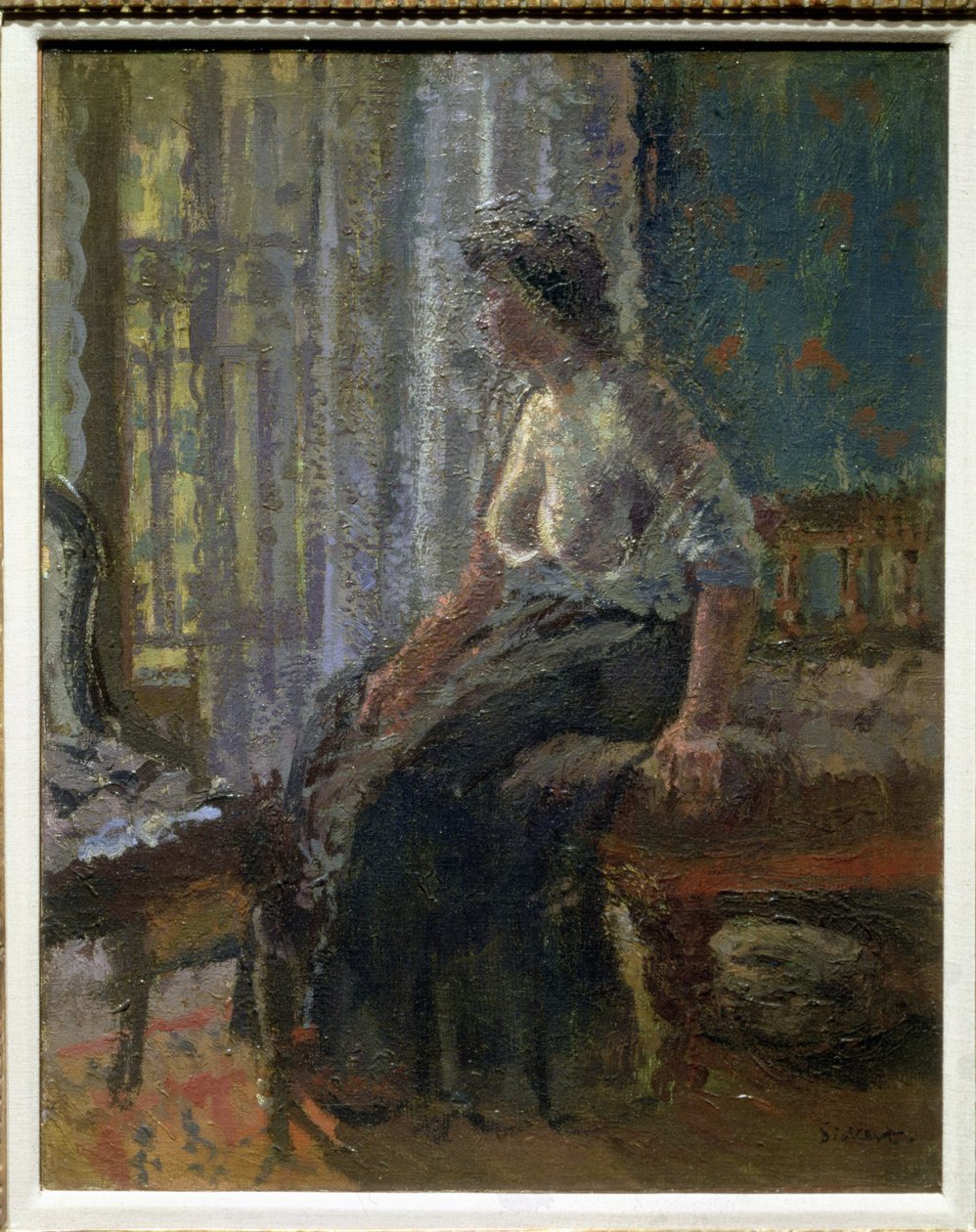 Seated Woman, Granby Street by Walter Richard Sickert