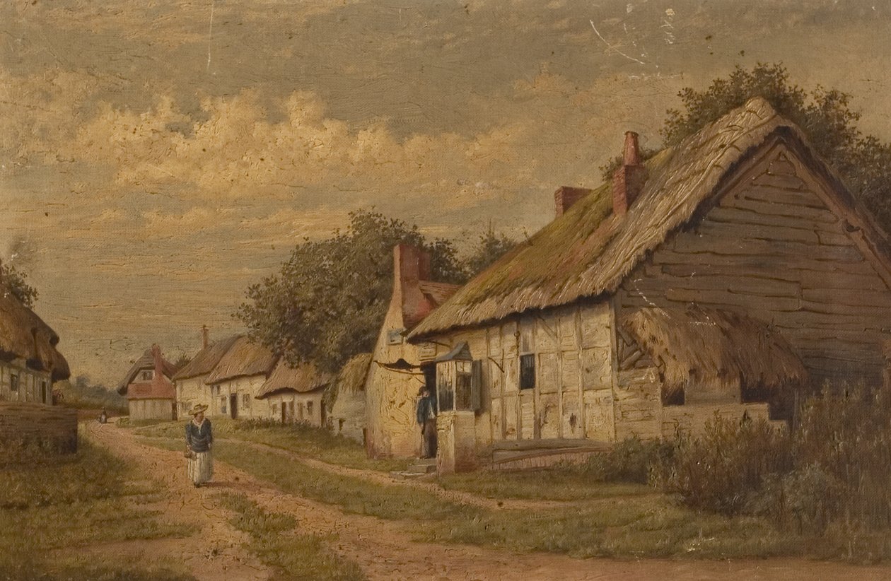 A Gloucestershire Lane by Walter Scott