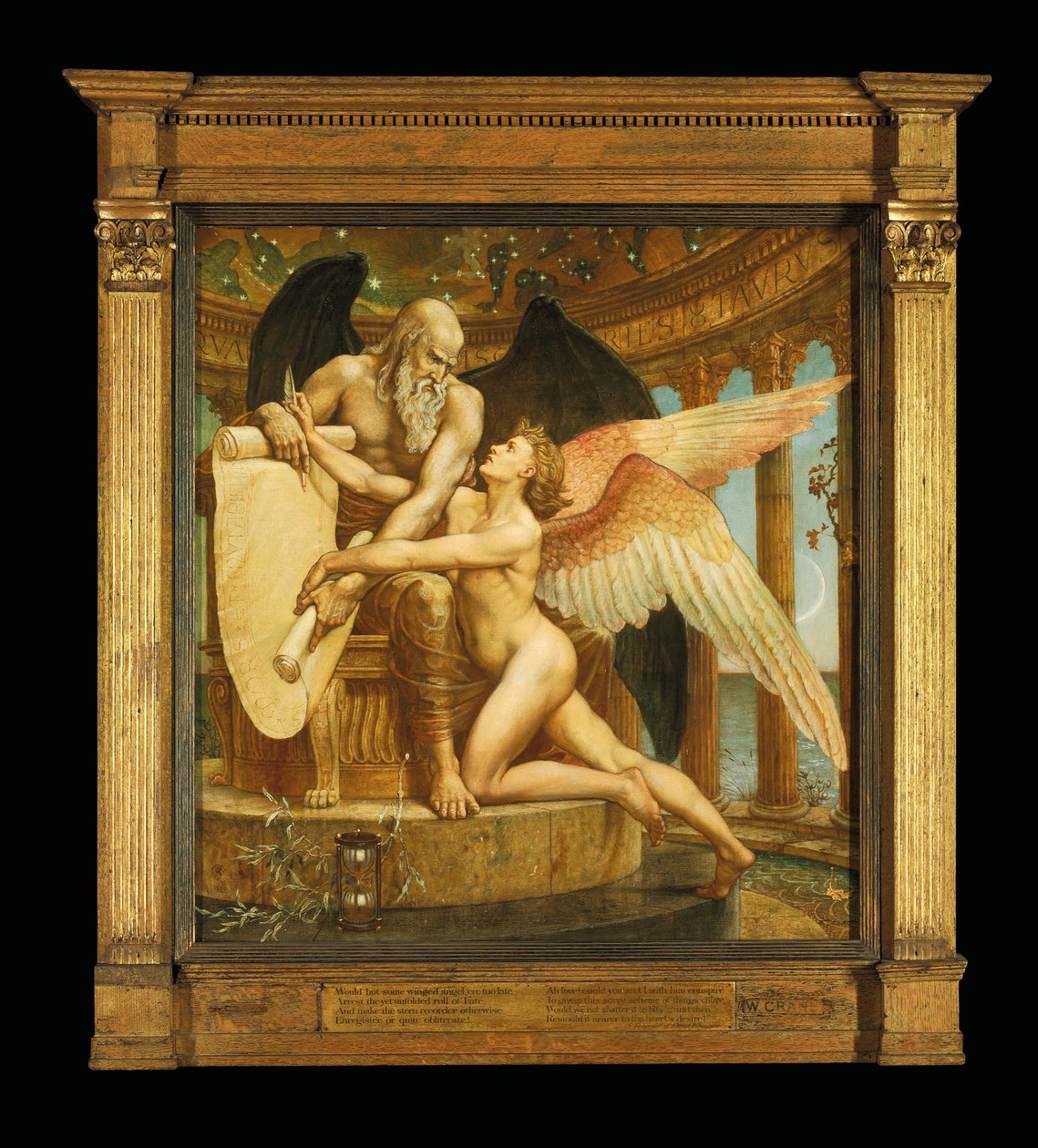 The Roll of Fate by Walter Crane