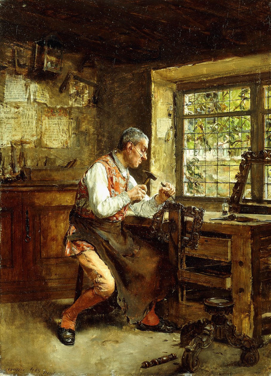 The Frame Maker by Walter Gay